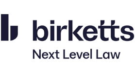 Birketts logo in black