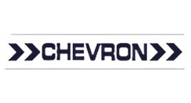 Chevron logo in black