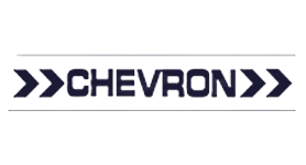 Chevron logo in black