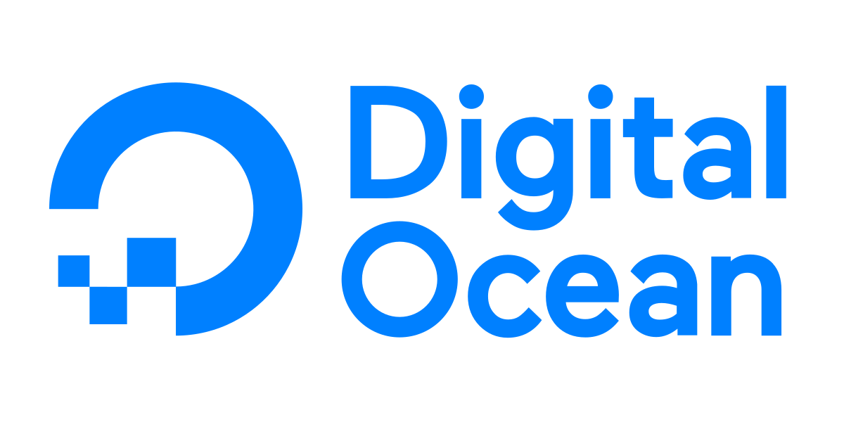 Digital Ocean logo in blue