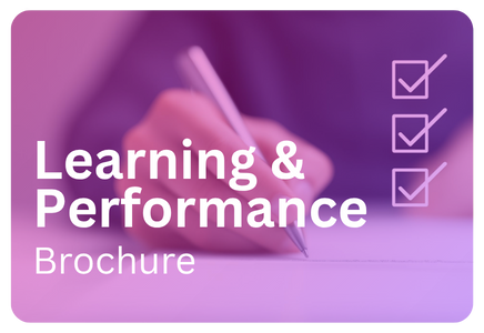 Learning & Performance Brochure