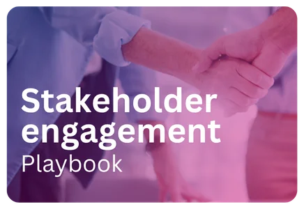 Stakeholder engagement Playbook