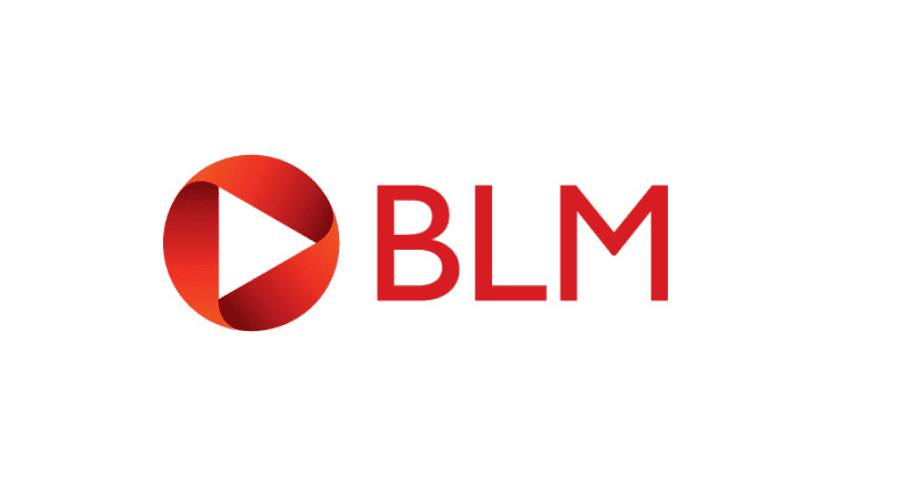 BLM logo in colour