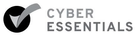 Cyber essentials logo in grey